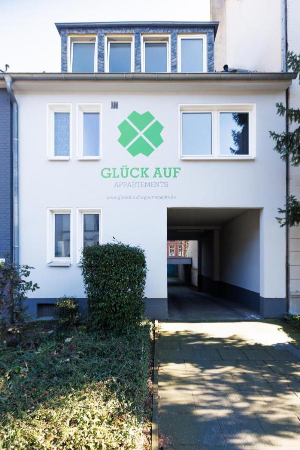 Gluck Auf Appartements Am Stadtpark Duisburg Exteriör bild